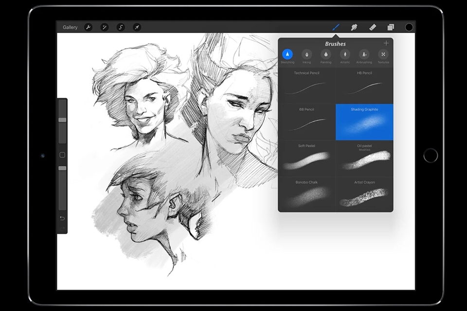 PHẦN MỀM PROCREATE VÀ 10 LÝ DO NÊN VẼ TRÊN IPAD